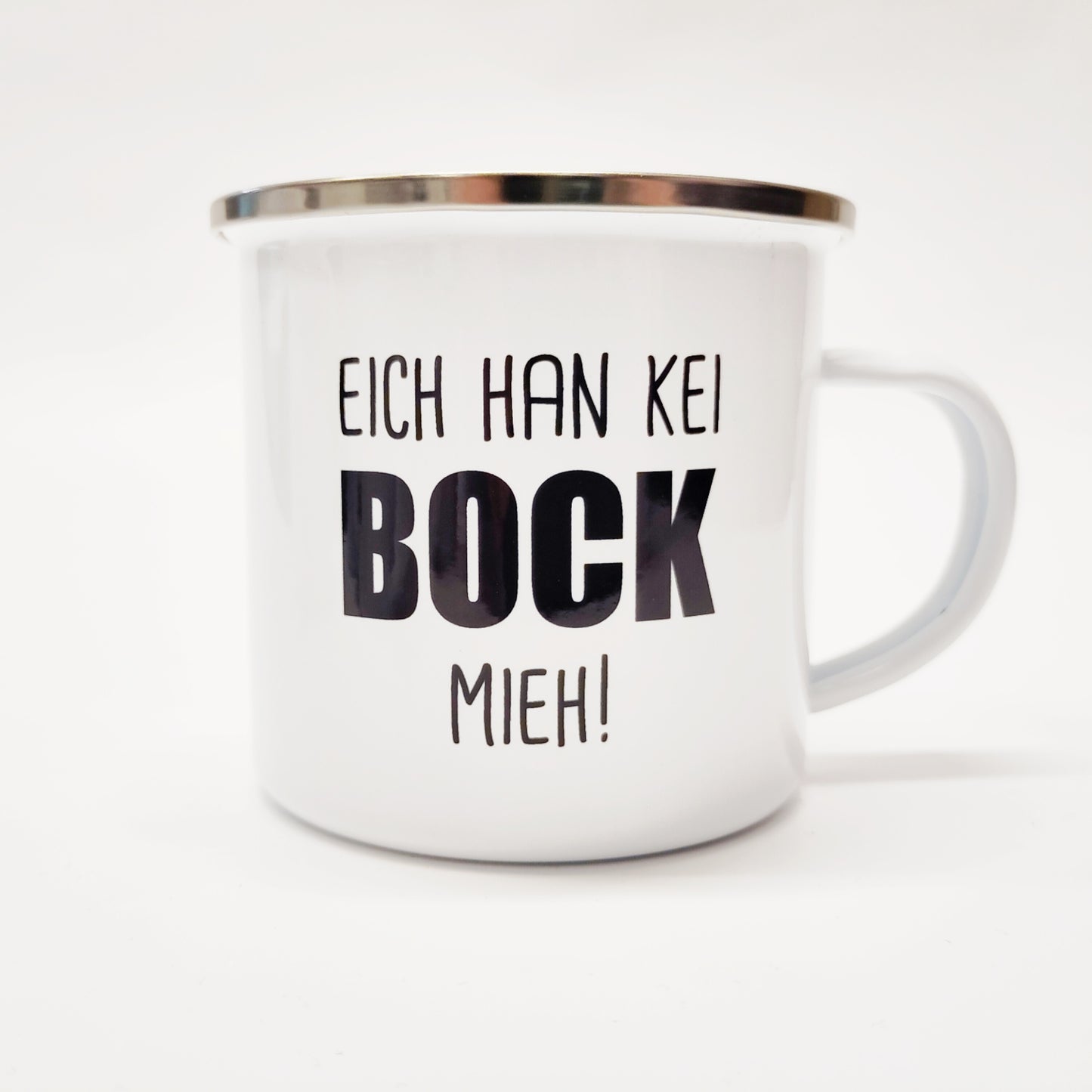 Tasse Emaille Kei Bock