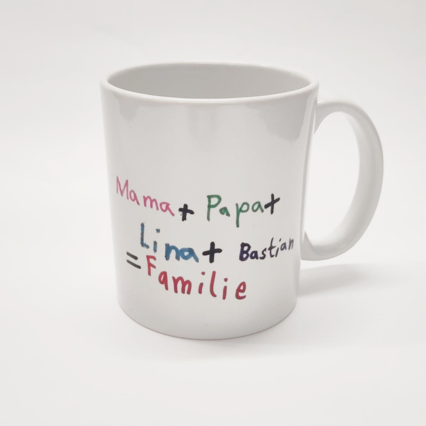 Tasse mit Kinderzeichnung