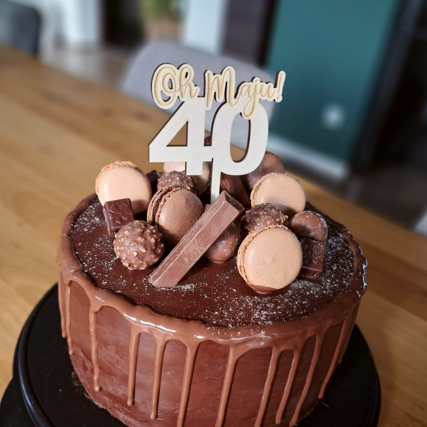 Caketopper runder Geburtstag