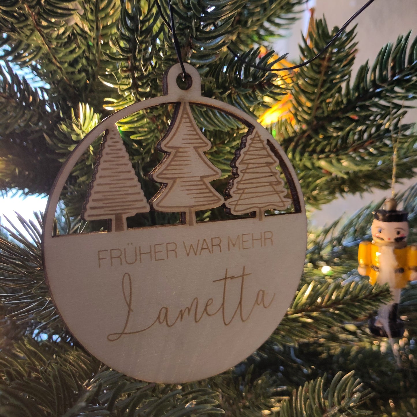 Baumschmuck Lametta