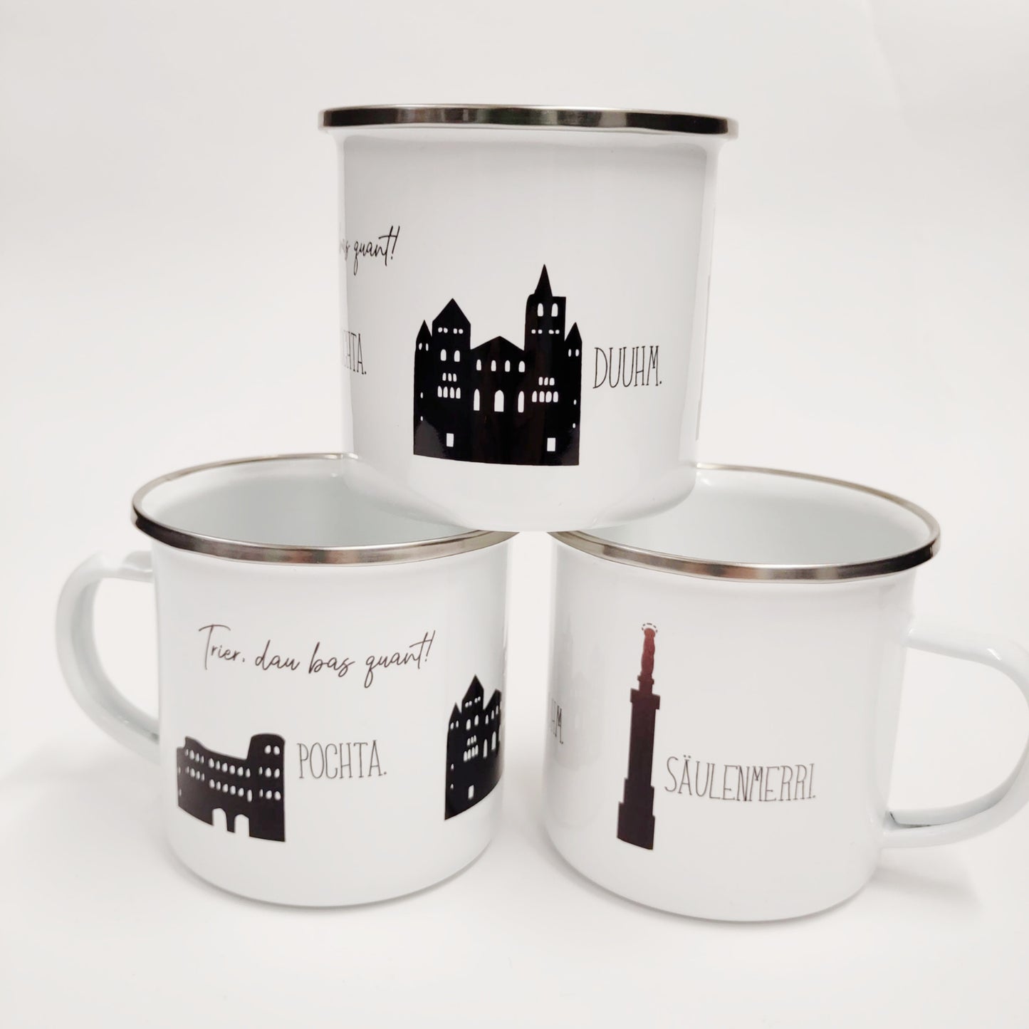 Tasse Emaille Wahrzeichen
