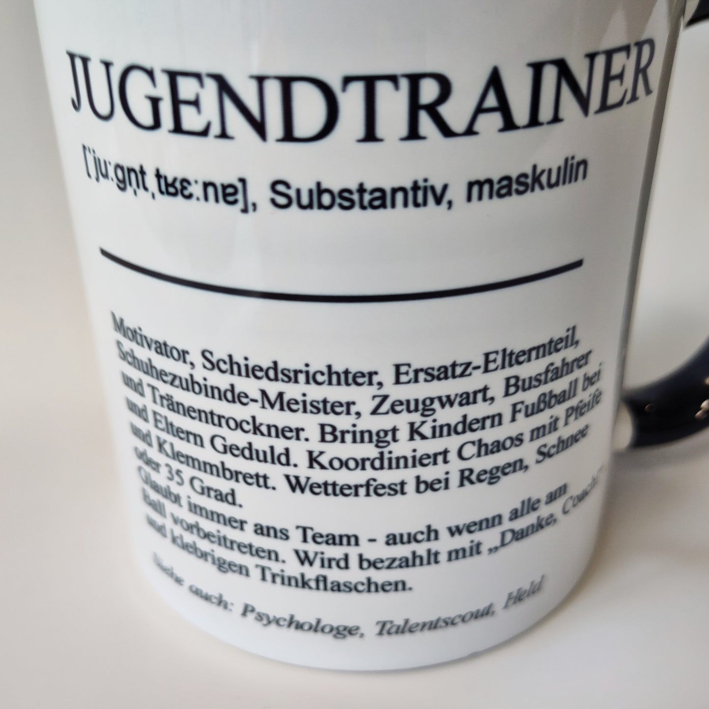 Tasse Definition Jugendtrainer