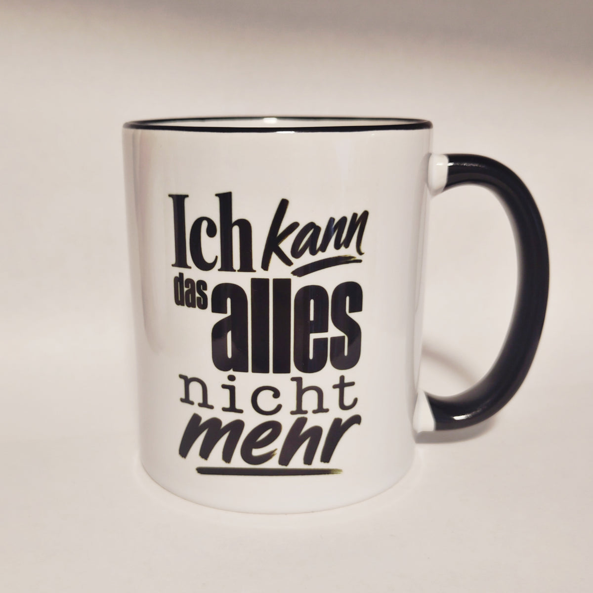 Tasse Ich kann nicht mehr