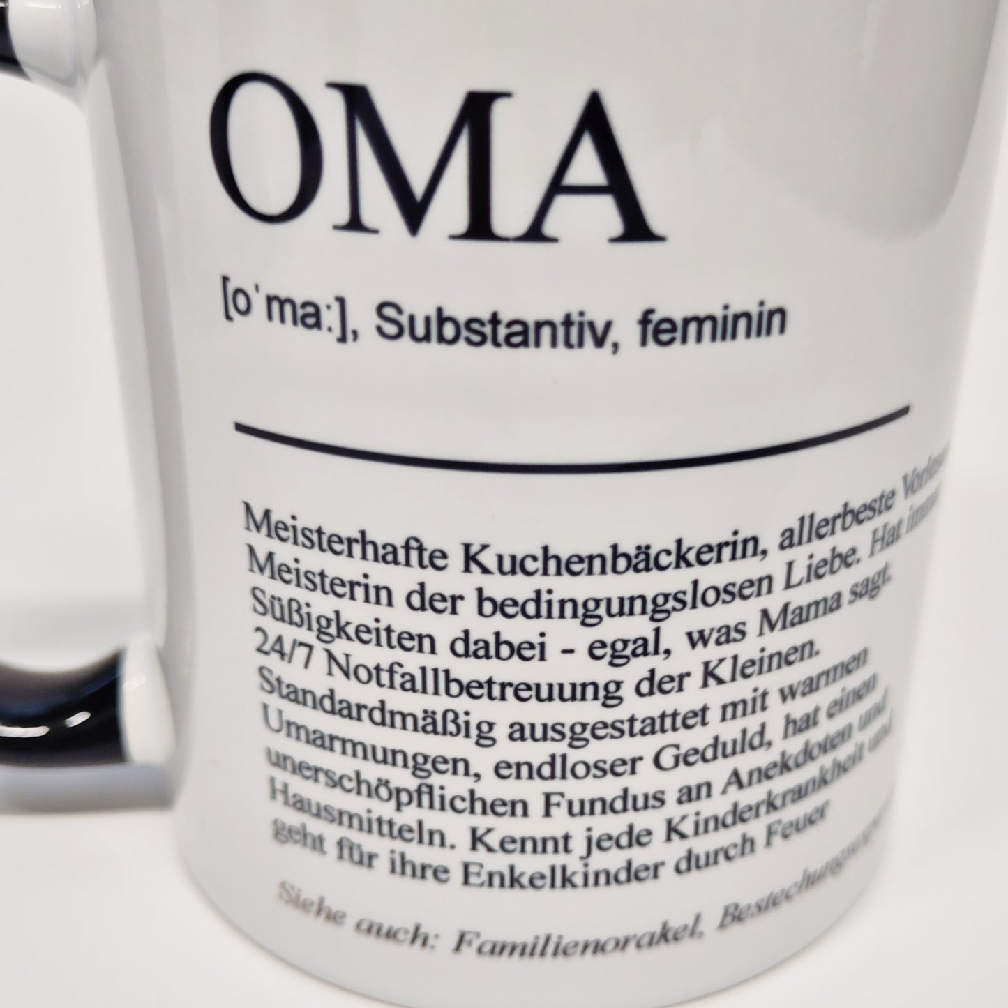 Tasse Definition Oma