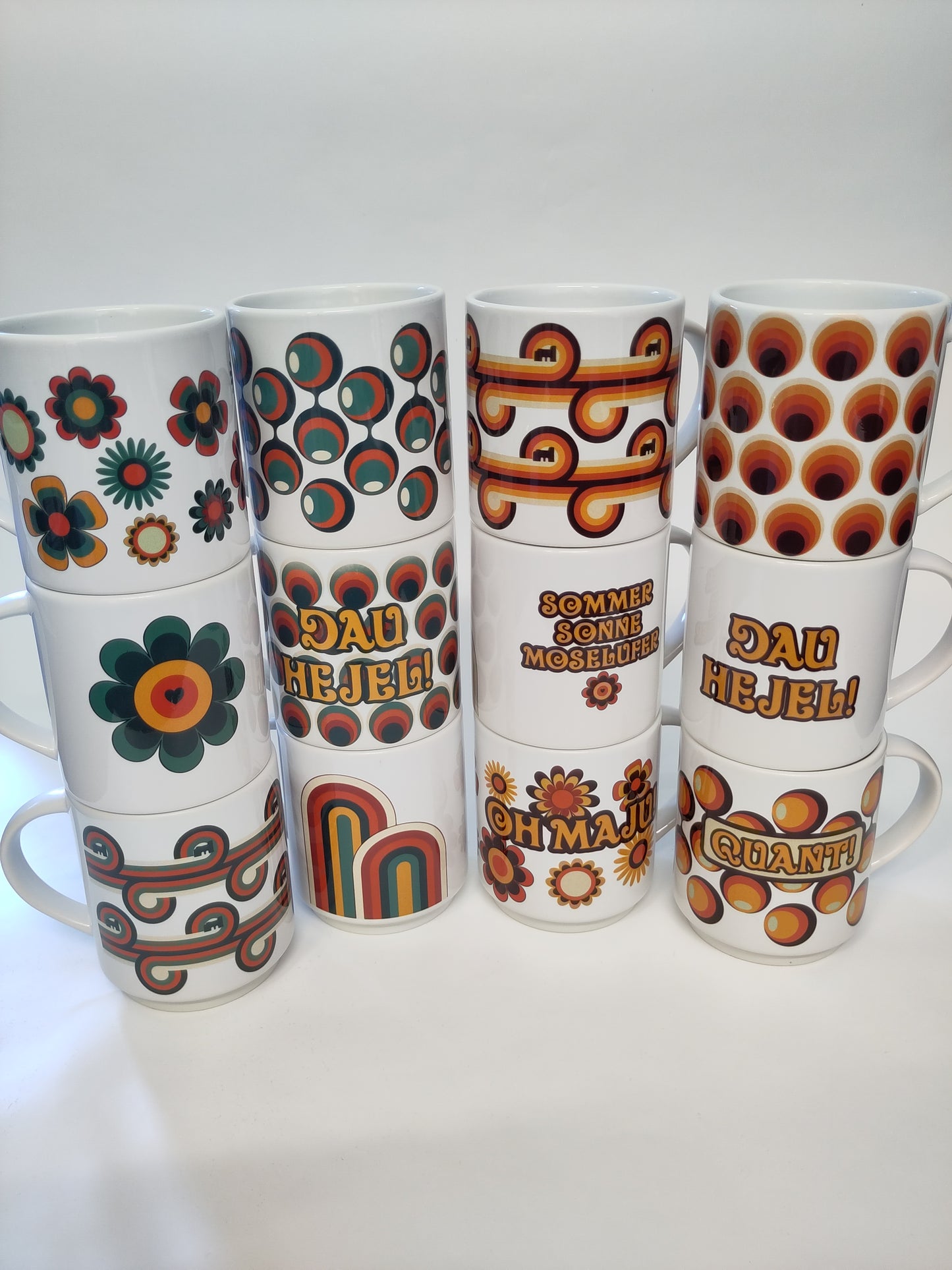 Tasse Trier-Retro, Überraschungsdesign