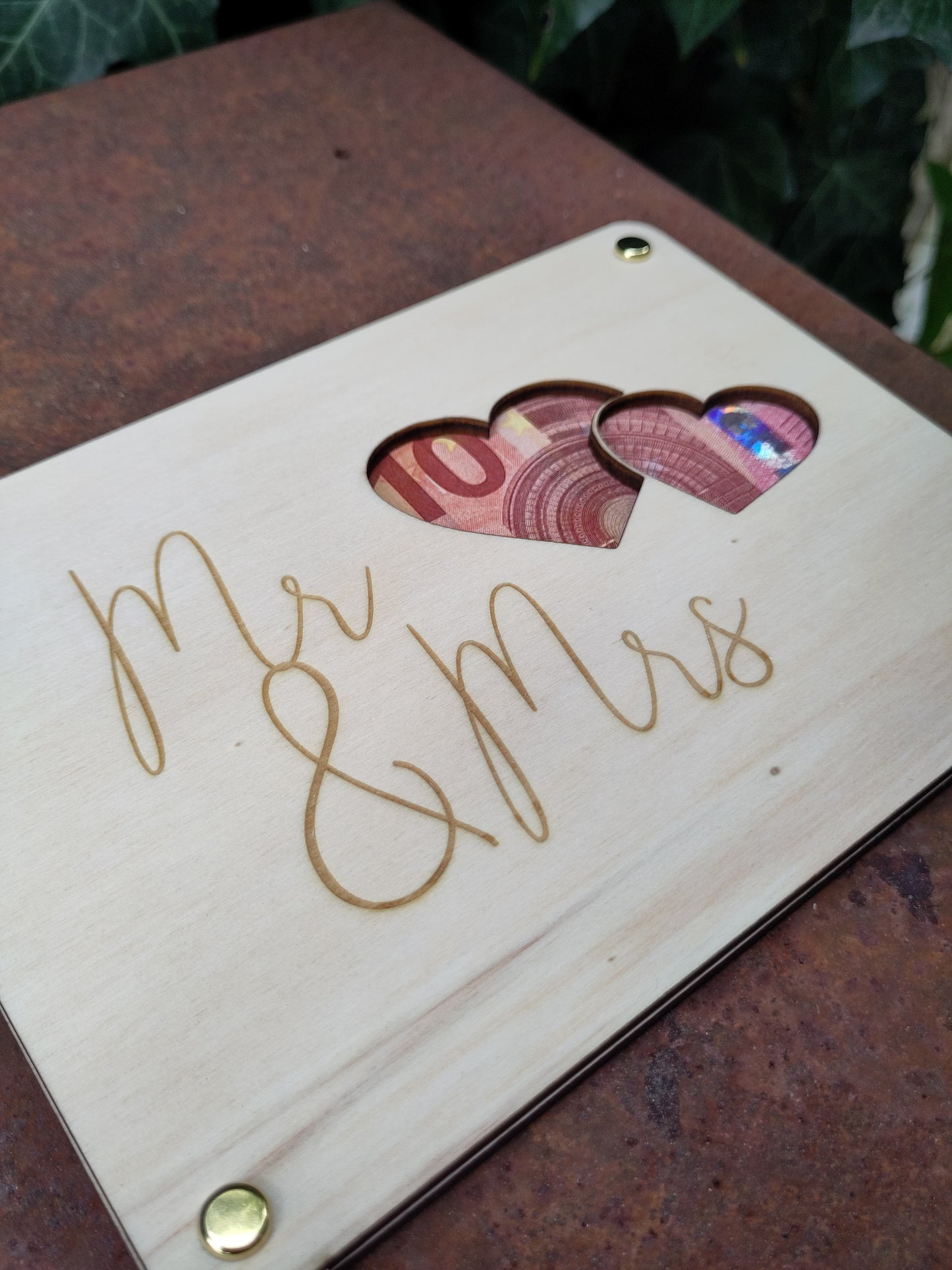 Geldgeschenk Mr&Mrs