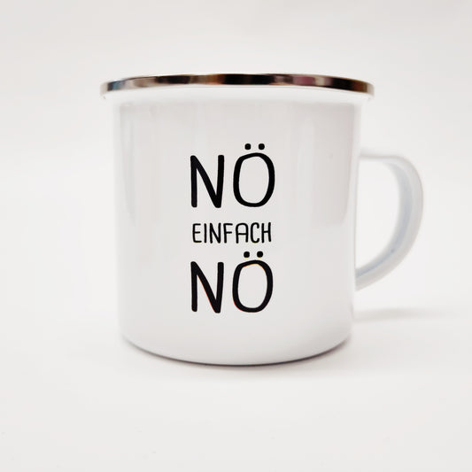 Tasse Emaille Nö
