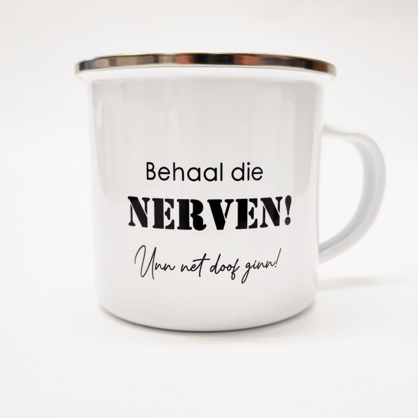 Tasse Emaille Nerven