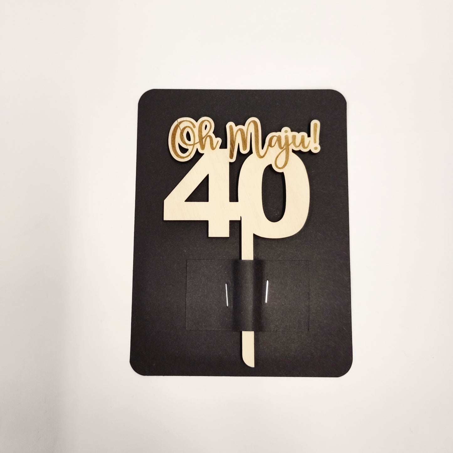 Caketopper runder Geburtstag