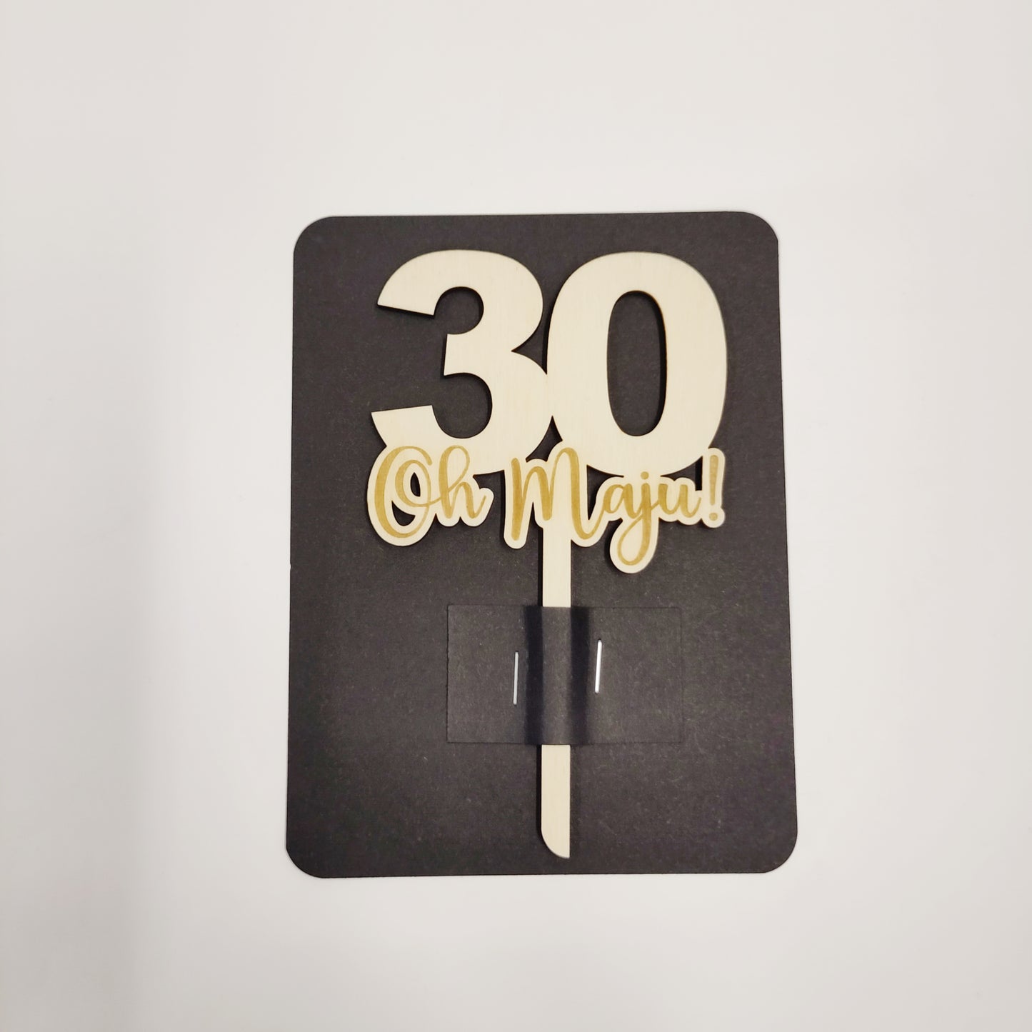 Caketopper runder Geburtstag