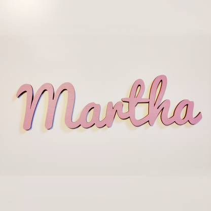 Namensschild / Türschild Holz