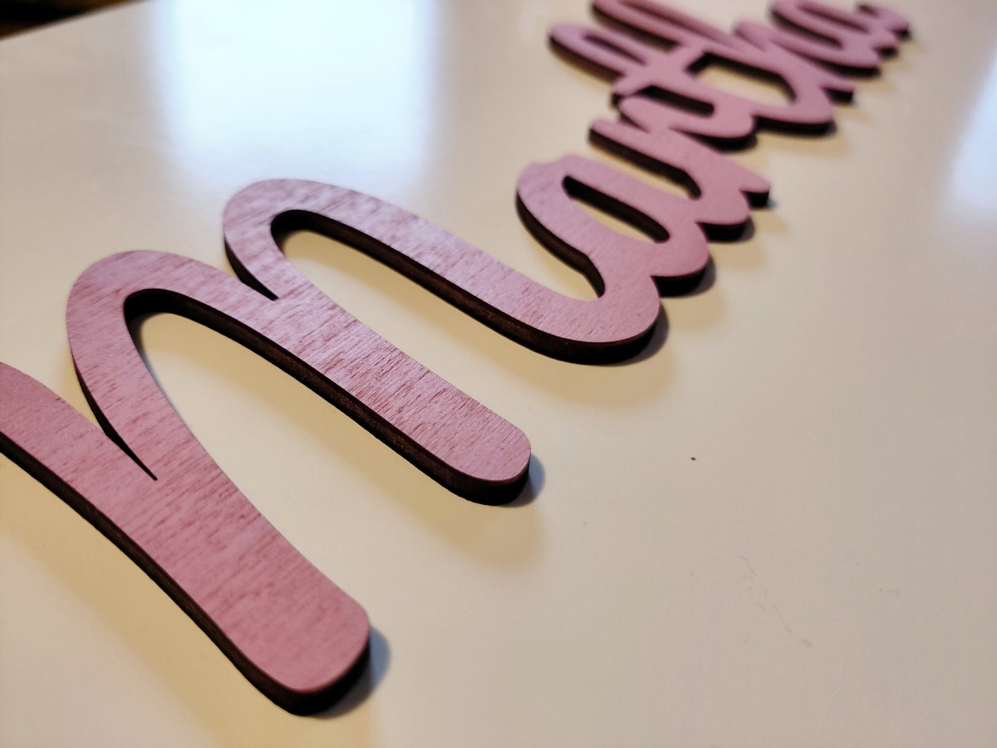 Namensschild / Türschild Holz