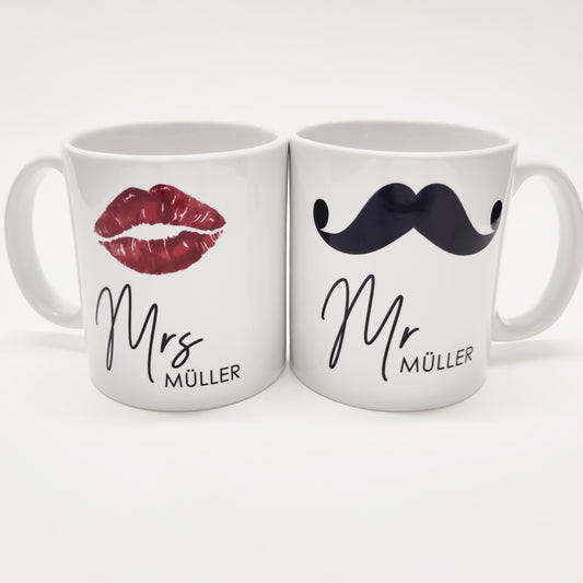 Tassenset Mr&Mrs