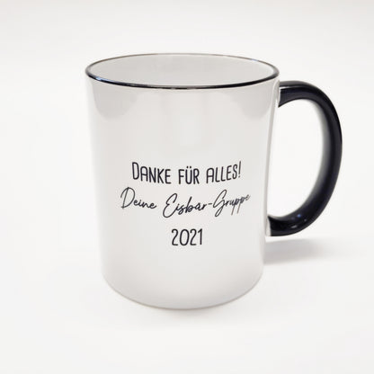 Personalisierte Tasse Erzieher mit Herz