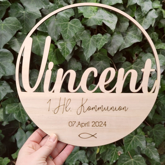 Türdekoration Anlass mit Namen