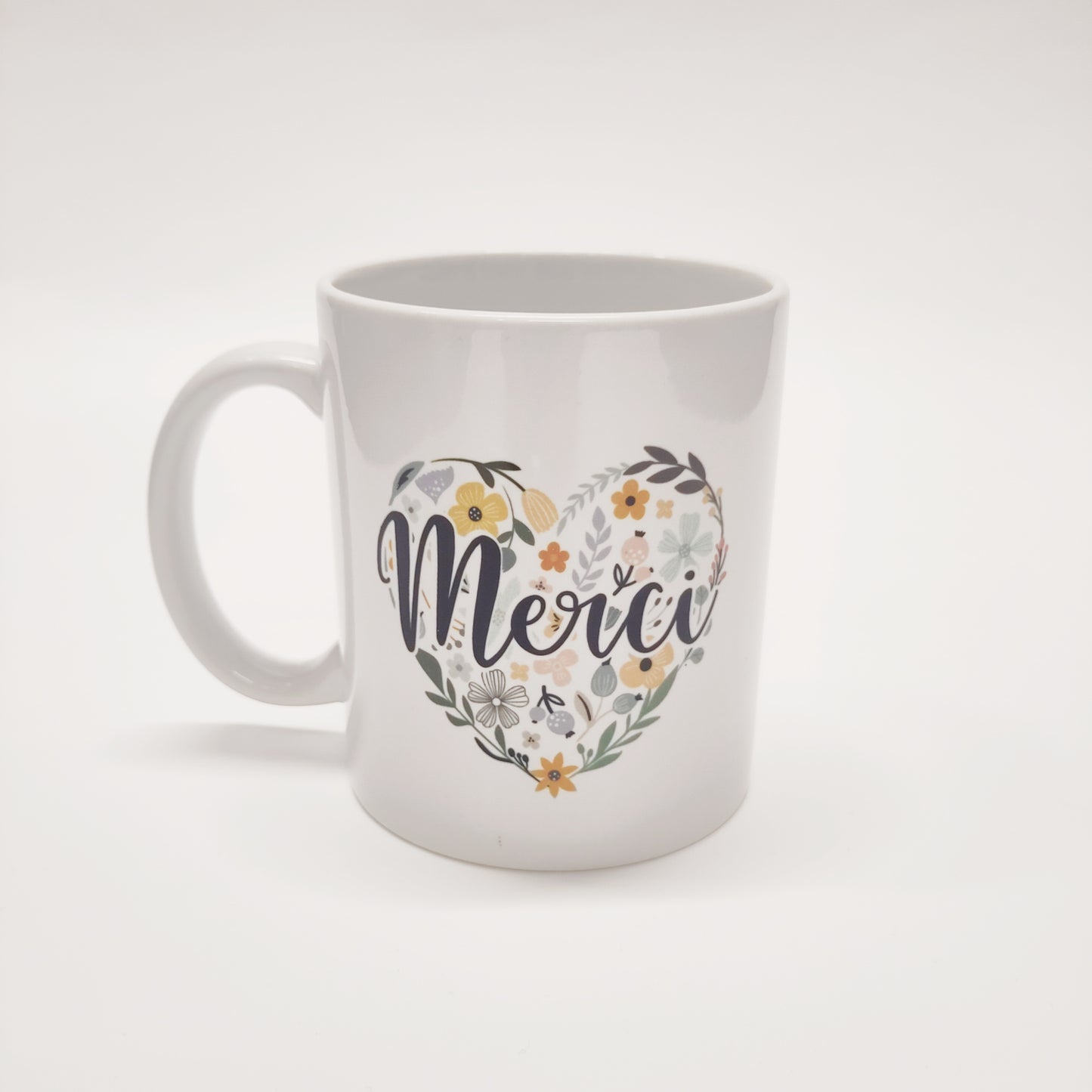 Personalisierte Tasse Merci
