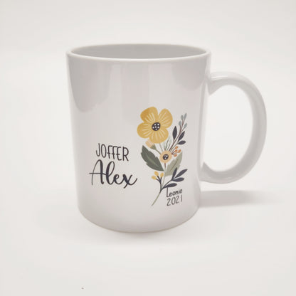 Personalisierte Tasse Merci