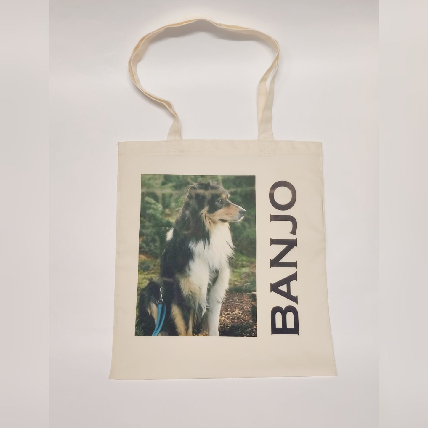 Hunde-Tasche mit Foto und Namen