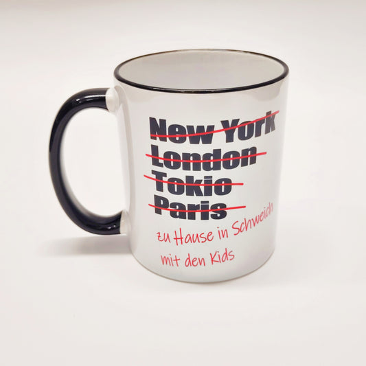 Tasse NewYork - Schweich (Wunschort möglich)