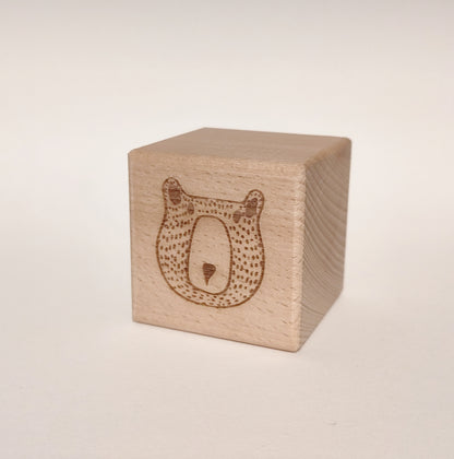 Holzwürfel Motiv