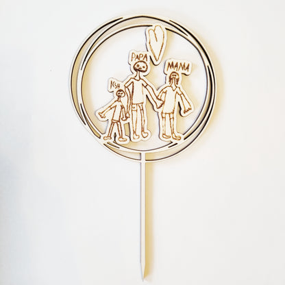 Caketopper individuell