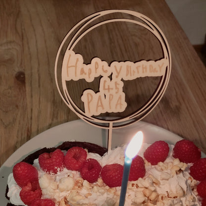 Caketopper individuell