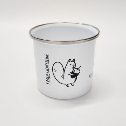 Tasse Emaille Tiere