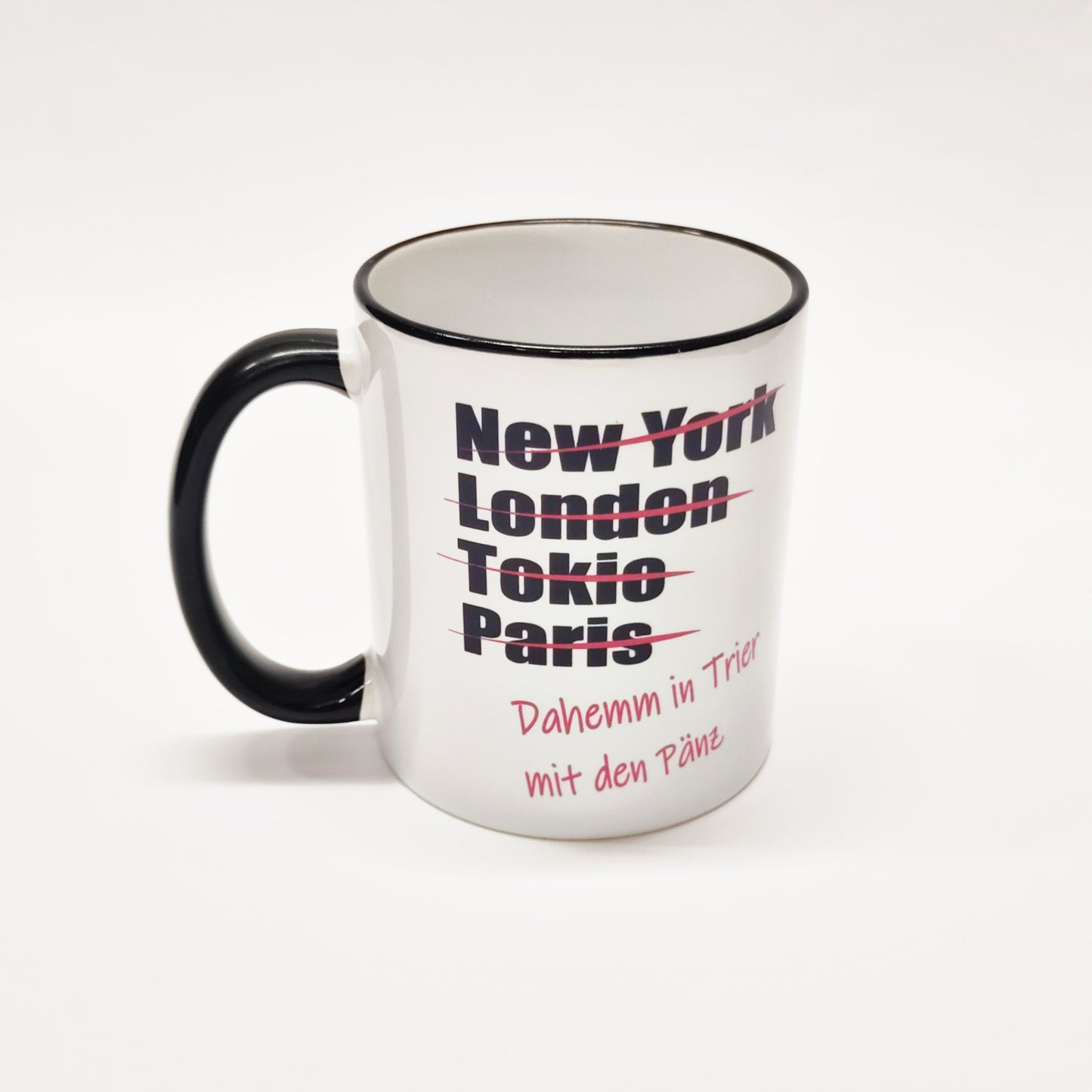 Tasse NewYork - Dahemm (Wunschort möglich)