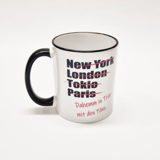 Tasse NewYork - Dahemm (Wunschort möglich)