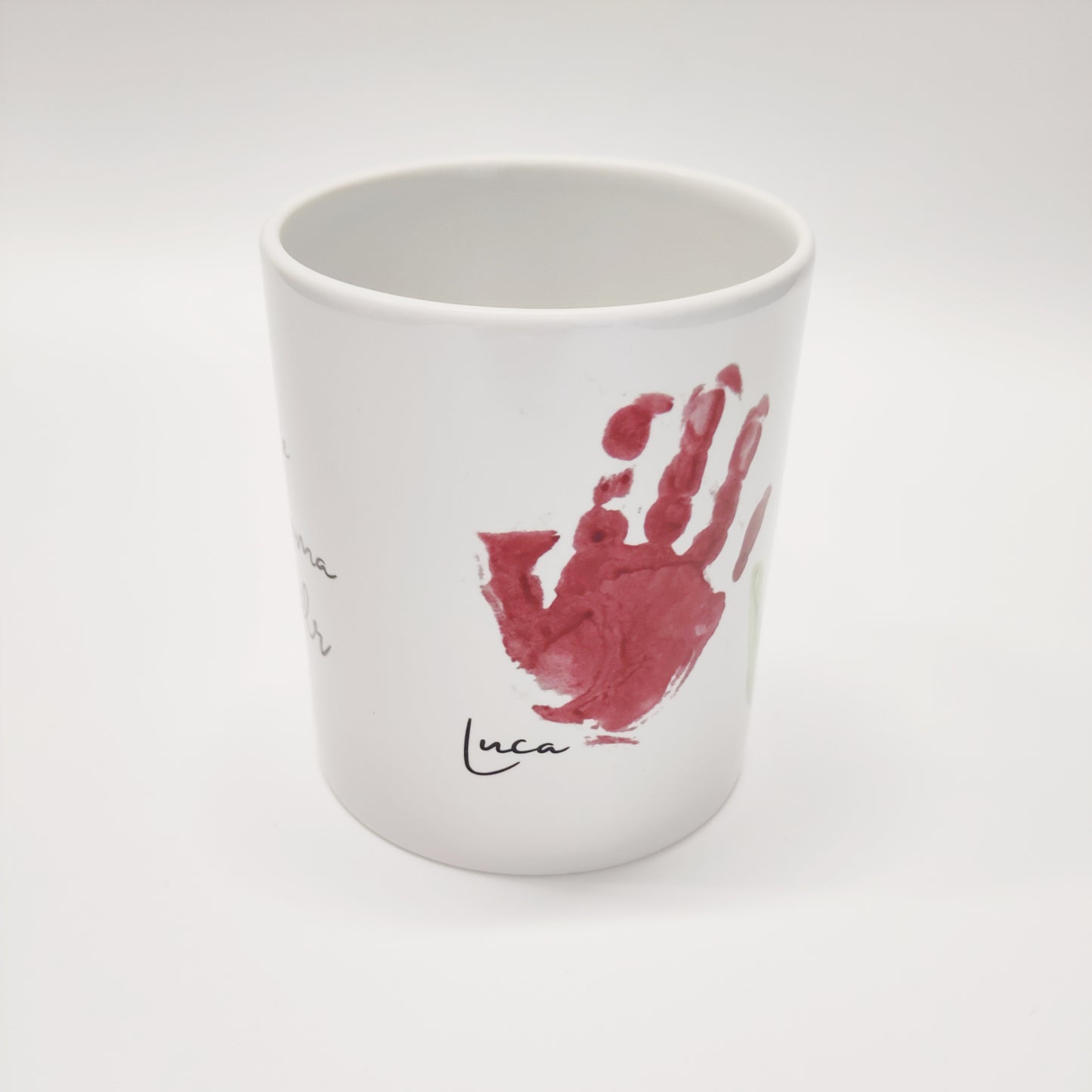 Tasse mit Kinderzeichnung