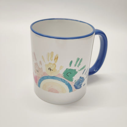 Tasse mit Kinderzeichnung