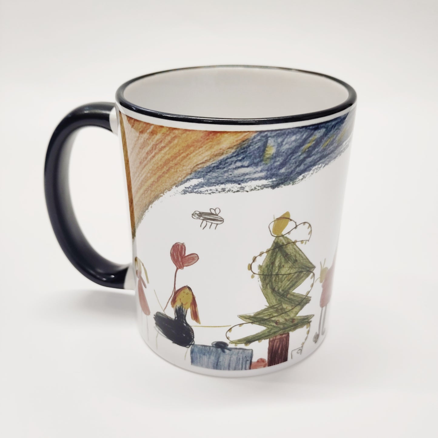 Tasse mit Kinderzeichnung