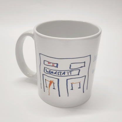 Tasse mit Kinderzeichnung