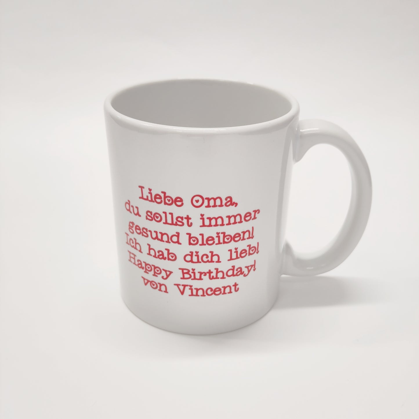 Tasse mit Kinderzeichnung