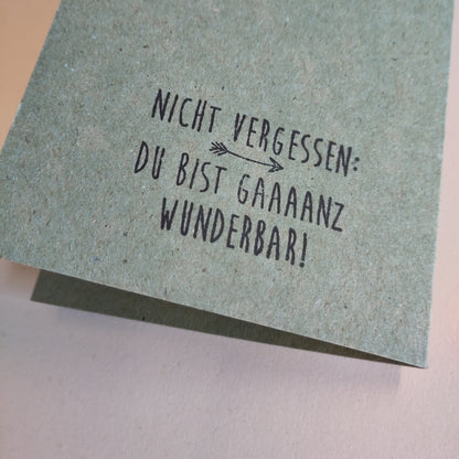Kommunionskarte personalisiert