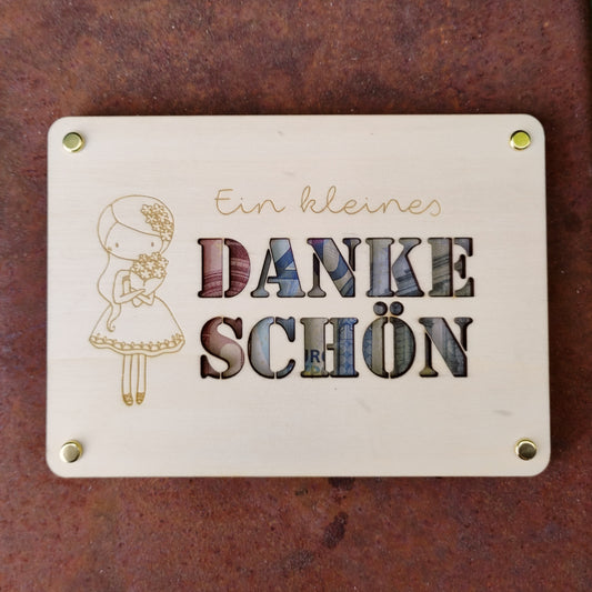 Geldgeschenk Danke Mädchen