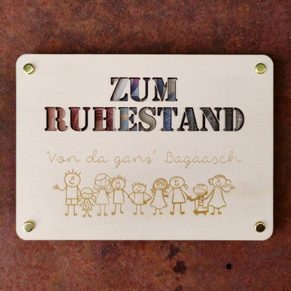 Geldgeschenk Ruhestand