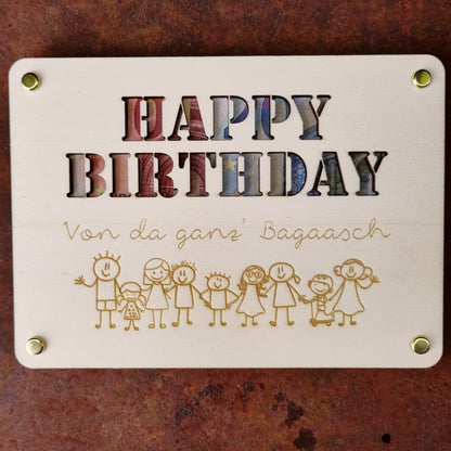 Geldgeschenk Happy Birthday