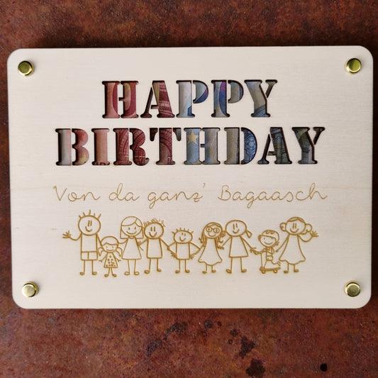 Geldgeschenk Happy Birthday