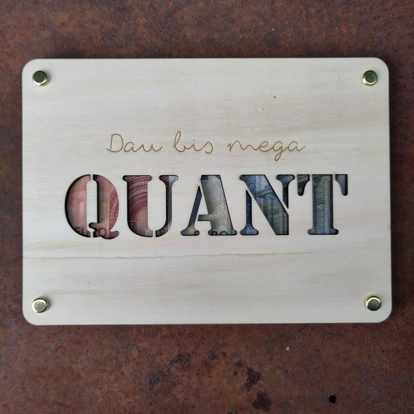 Geldgeschenk Quant