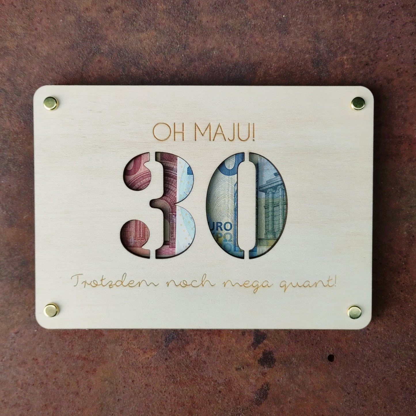 Geldgeschenk Oh Maju 30