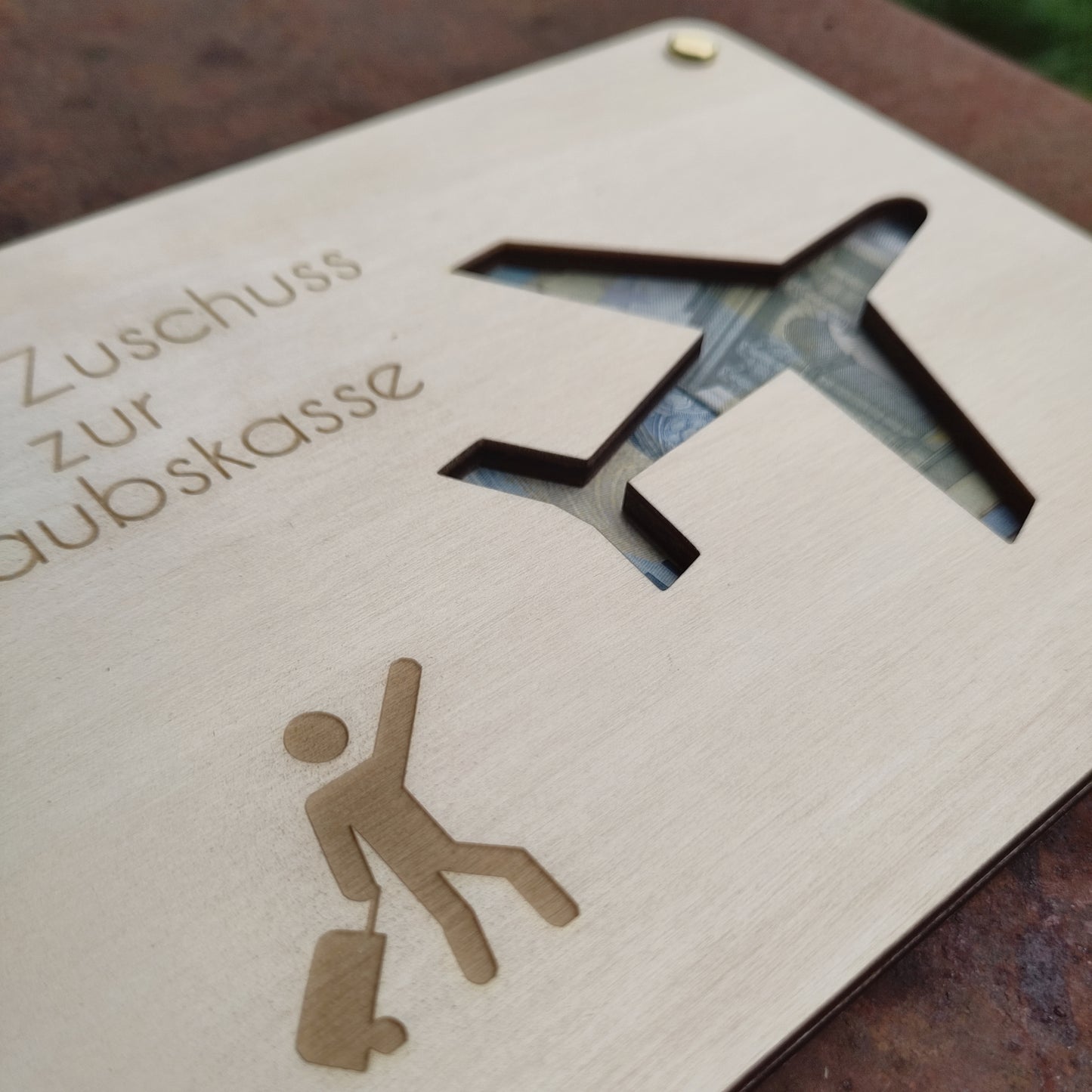 Geldgeschenk Flugzeug