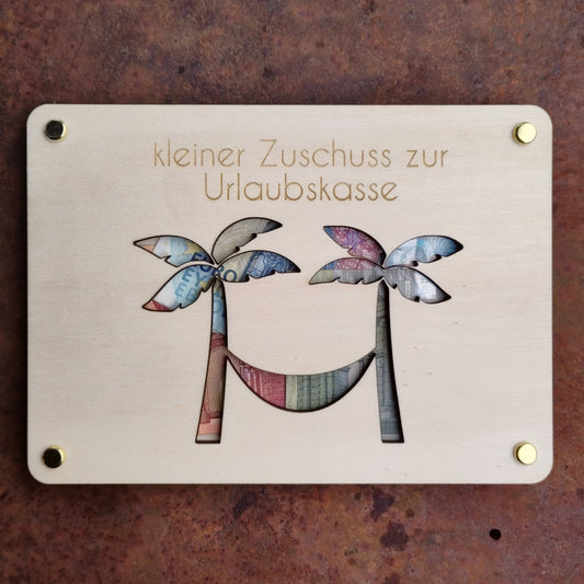 Geldgeschenk Palmen