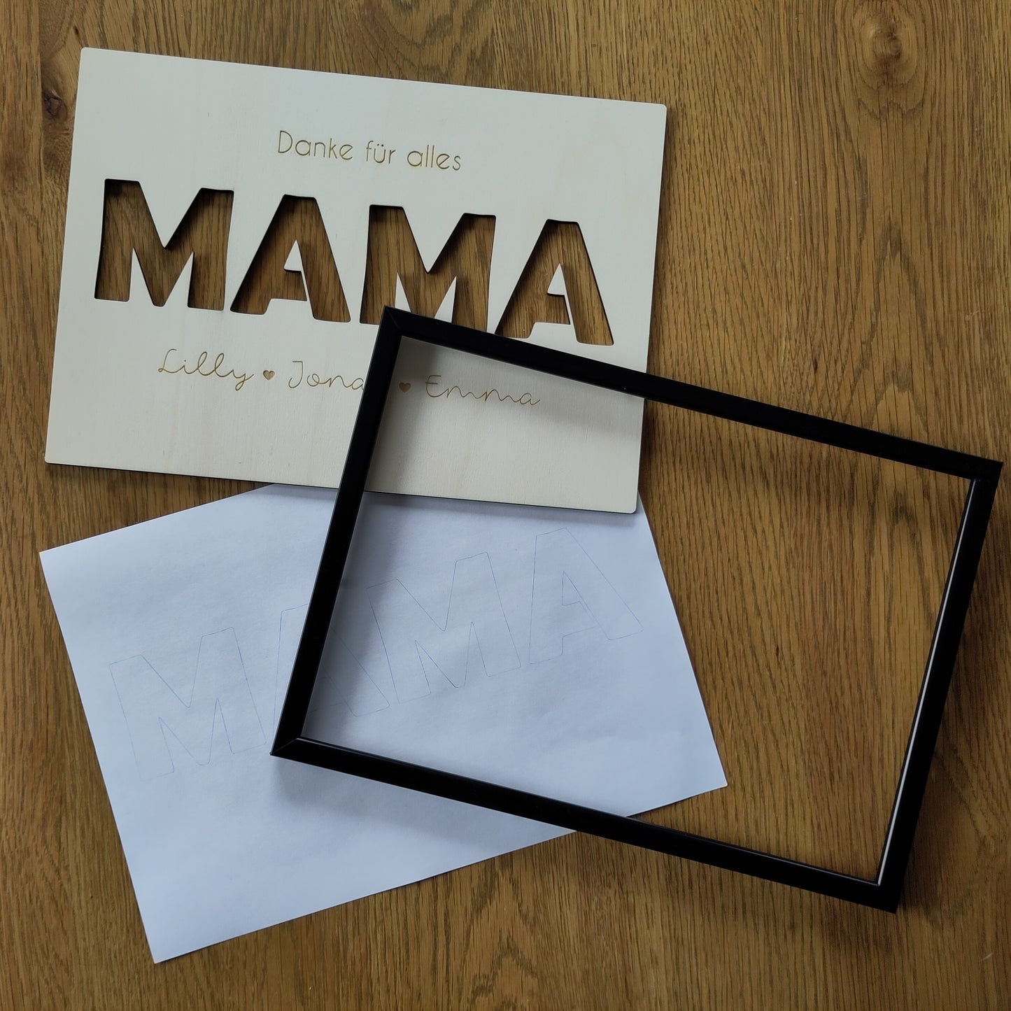 Bilderrahmen Mama