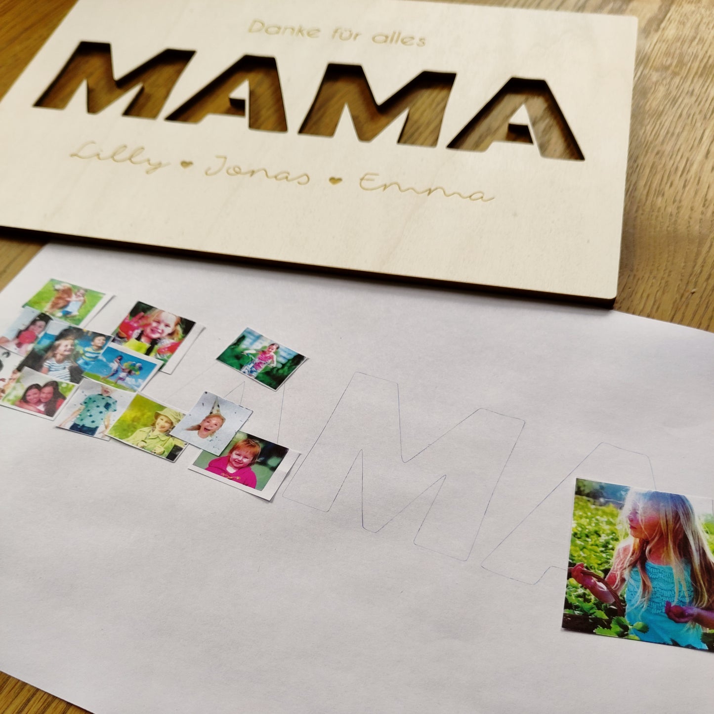 Bilderrahmen Mama