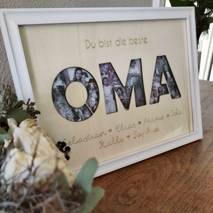Bilderrahmen Oma