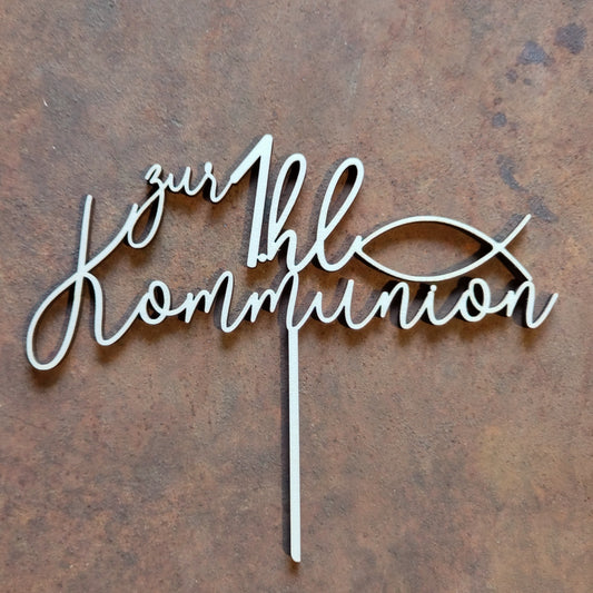 Caketopper Kommunion