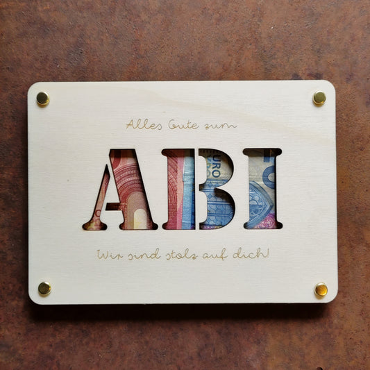 Geldgeschenk Abi