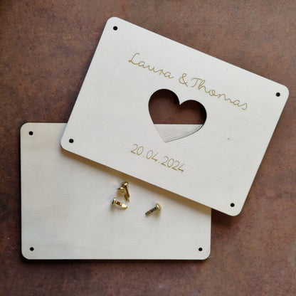 Geldgeschenk Hochzeit Personalisiert