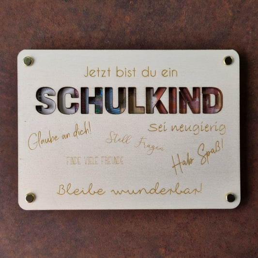 Geldgeschenk Schulkind